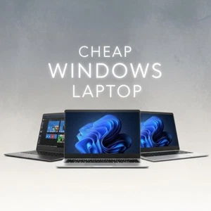 Cheap Laptop Windows 10/11 Intel i3/i5 8GB RAM SSD WiFi Webcam UK Charger - Picture 1 of 2