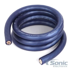 Cable de alimentación/tierra NVX XW0BL5 5 pies de calibre 1/0 azul EnvyFlex - Imagen 1 de 3