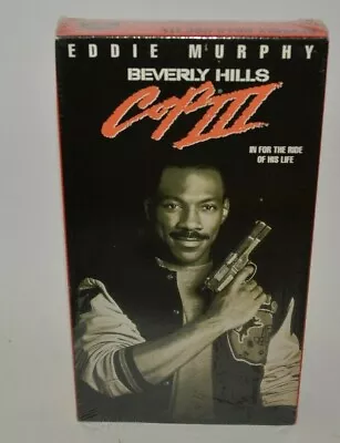 Beverly Hills Cop III 3 Factory Sealed VHS Cassette Tape Eddie Murphy MINT Rare - Image 1 of 4