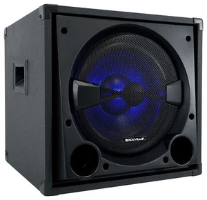 Rockville BASS BLASTER 12 12" 800w Powered Home Audio Subwoofer Theater Sub - Picture 1 of 8
