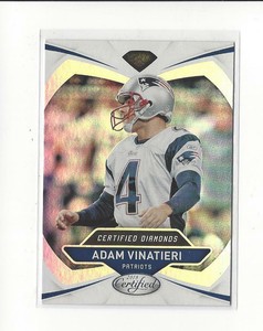 2018 Certified Football Certified Diamonds Insert Singles - You Choose