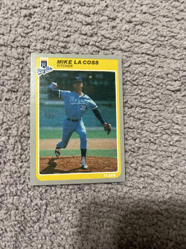 1985 Fleer Update U-66 Mike LaCoss   Kansas City Royals - Image 1 of 1