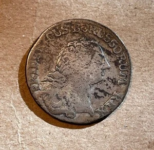 Prussia (Germany) - 1765-F Silver 1/2 Thaler - Scarce Mint - Picture 1 of 3