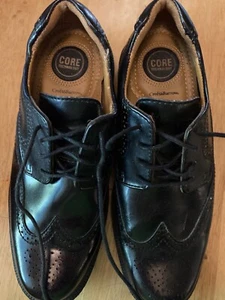 Croft & Barrow Black Oxford Dress Shoes Black Size 8M Core Technology - Picture 1 of 3