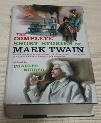 THE COMPLETE SHORT STORIES of MARK TWAIN Collected for the 1st Time 1957 HC DJ - Image 1 of 4
