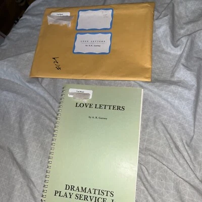 Script: Love Letters by A R Gurney from Playwright Personal Library of Tad Mosel Foto 1 de 4