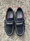 Timberland Wallabee Sandle Shoes With Velco Strap Navy Blue Size 11