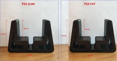 Console sony SUPPORTO VERTICALE piedi gambe raffreddamento PS4 Slim FAT - Immagine 1 di 3