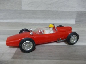 Alte BPP Hong Kong Nr. 1002 Rennwagen COOPER rot mit Fahrerfigur mit antrieb ! - Foto 1 di 6