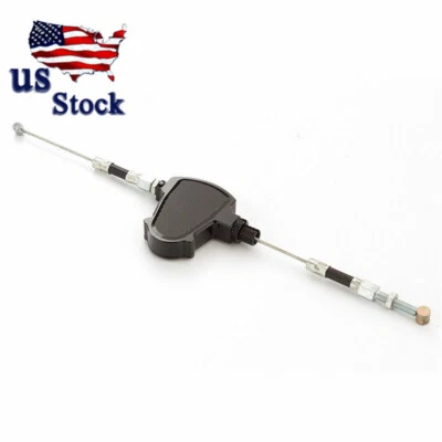 Motorcycle Black Stunt Clutch Pull Cable Lever Replacement Easy System Universal - Изображение 1 из 4
