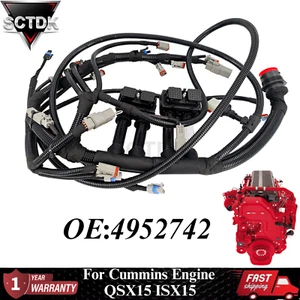 Nuevo arnés de cableado 4952742 para excavadora con motor Cummins QSX15 ISX15 - Imagen 1 de 19