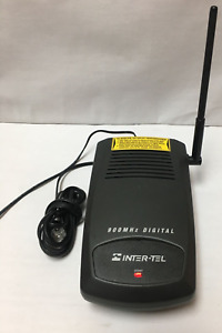 Inter-Tel INT1400 Digital Cordless Phone 900MHz BASE UNIT + POWER CORD ONLY 