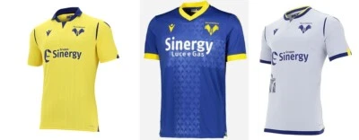 Macron Hellas Verona Trikot, verschiedene Designs, Gr. L - 3XL