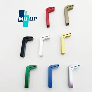 Extended Magazine Release for Gen 1-3 Glock 17-39  Red Black Silver Tan Rainbow - Picture 1 of 46