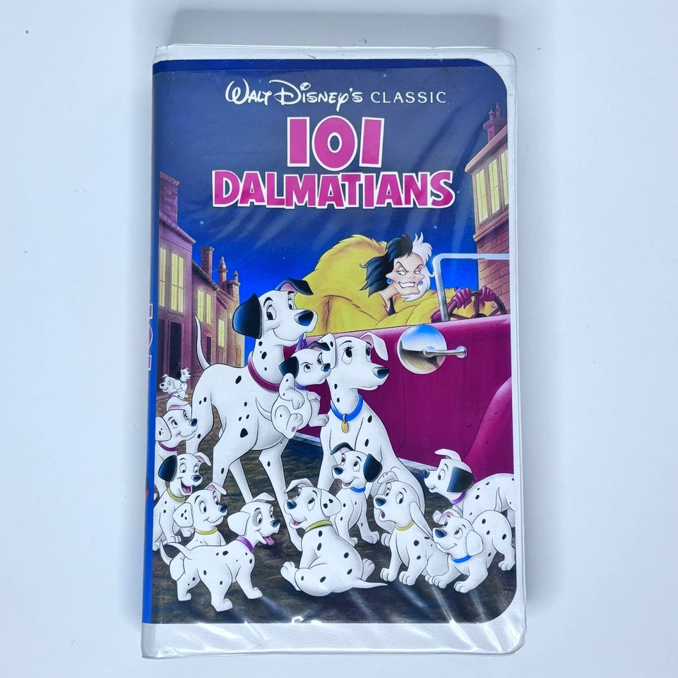 101 Dalmatians 1992 Disney Black Diamond VHS Movie 1263-1 RARE First Print - Image 1 of 4
