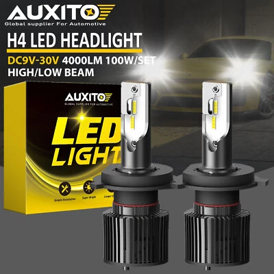 AUXITO H4 LED Headlight Bulbs for Honda CR-V CRV 07-14 Hi/Lo Beam White 6500K X1 - Image 1 of 4