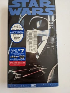 Star Wars A New Hope 1995 VHS digital gemastert THX brandneu versiegelt Wasserzeichen - Bild 1 von 4
