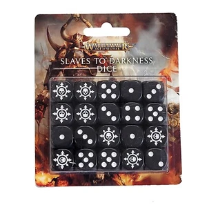 Warhammer Paquete de Dados Esclavos de la Oscuridad Juego de 20 Dados 40K - Imagen 1 de 2