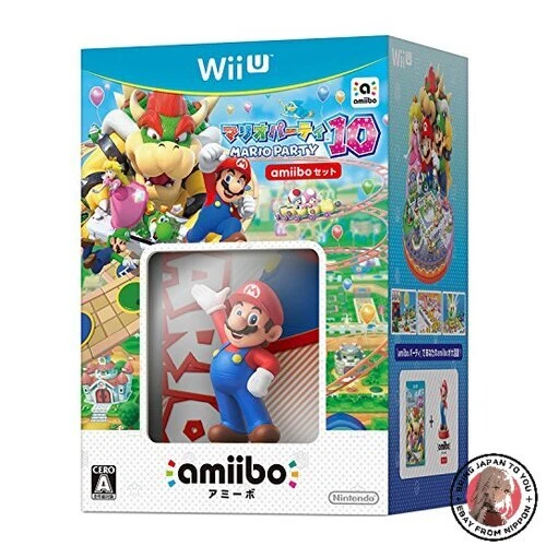 NEW Mario Party 10 + amiibo Bundle - Japan Import - Image 1 of 1