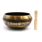 Handmade Tibet Struck Bowl Ritual Therapy Chime Tibetan Y9f5