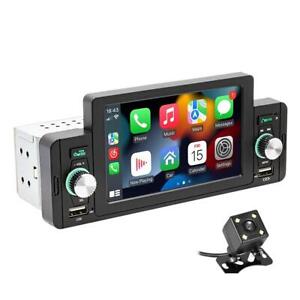 Car Stereo Radio Carplay MP5 Player Bluetooth Touch Screen CameraSingle 1 Din 