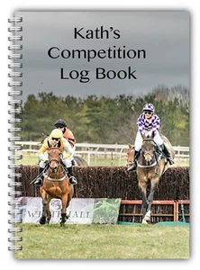 LIBRO DE REGISTRO DE COMPETENCIA EQUINO PERSONALIZADO A5 DIARIO DE 10 PÁGINAS CARRERAS  - Imagen 1 de 7