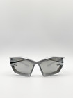 Racer Style Sunglasses in Silver