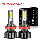 For Isuzu D-Max 2012-On H11 Cob Led Front Headlight Bulbs Replace Kit Low Beam