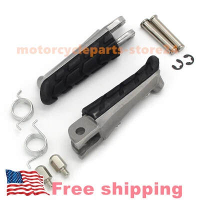 Front Foot Pegs Footrest Bracket for Honda CBR600F4i 2001-06/ CBR600F4 1999-2000 Foto 1 de 4