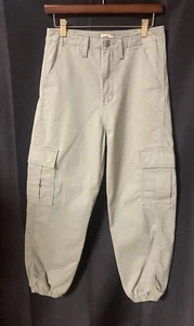 Levi's Cargo Army Green Cotton Jogger Pants 28 x 25 - Picture 1 of 9