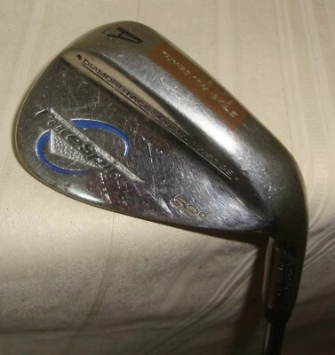 PureSpin Approach Wedge A1 52* Tungsten Diamond Face Scoring Steel Shaft 35" RH - Image 1 of 4