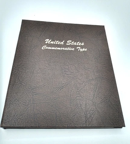 NEW U.S. Early Commemorative Type Dansco Album #7094 1892-1954 NO COINS 3 Pages Cover