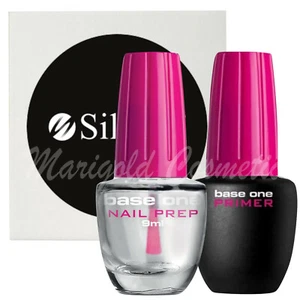 Silcare Nail Prep Dehydrator and Acid-Free Primer Bonder Set Acrylic Gel Polish - Picture 1 of 3