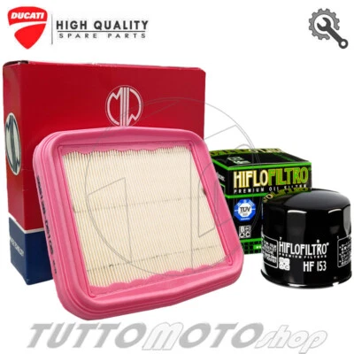 Filtro Aria + Filtro Olio DUCATI Multistrada 950 SW 2018 2019 2020 / Kit Filtri - Immagine 1 di 4