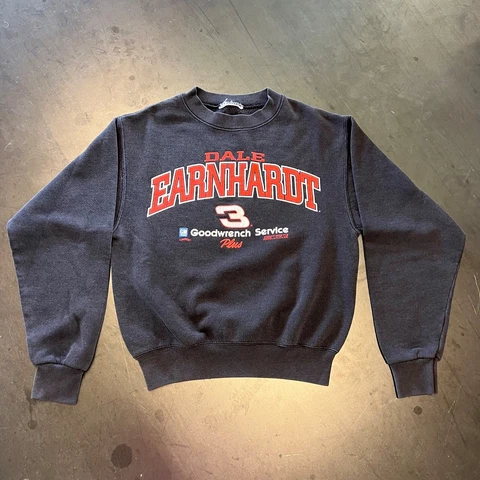Vintage Dale Earnhardt SR Nascar Crewneck Sweatshirt Children's Large 16.5x19.5" Cover