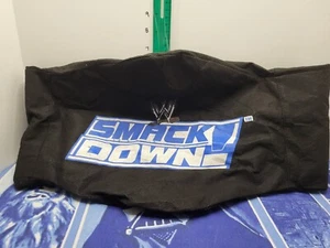 WWE Smackdown Championship Replica Authentic Belt Bag Bag Only No Zipper - Picture 1 of 3