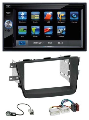 Blaupunkt SD Bluetooth 2DIN MP3 USB AUX Autoradio für Kia Sorento II XM Facelift - Bild 1 von 4