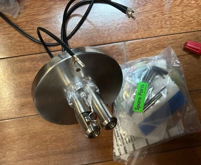 Tech Lighting 700MOP4C402S MonoRail 4" Round Canopy Dual-Feed - Satin Nickel - Image 1 of 4