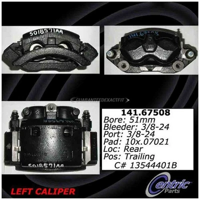 Centric Rear Left Brake Caliper For Dodge Ram 2001 2002 - Изображение 1 из 2