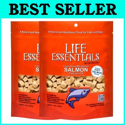 Salmón salvaje de Alaska - liofilizado, sin aditivos, paquete de 2 Foto 1 de 4