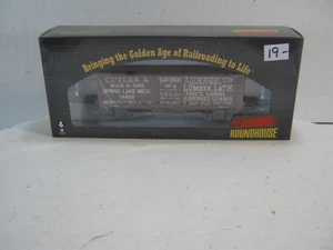 HO Roundhouse 36' Box Car Indianaplois, Perù e Chicago #4 Nuovo con scatola 85657 - Foto 1 di 9