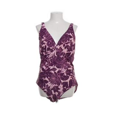 BPC Selection, Badeanzug, Größe: 48, Lila/Pink, Elasthan/Polyamid, Blumen #GxM - Bild 1 von 4