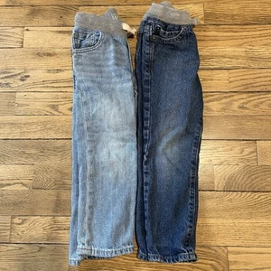 Baby Gap Boys 4 Slim Light And Dark Wash Jeans Bundle - Picture 1 of 7