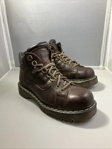 Vintage Y2K Dr. Martens Made in England Hiking Boots  UK Size - 8 - Foto 1 di 21