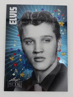 2024 Leaf Metal Elvis Presley Icons Collection #40 12/25 Blue Stars NM - Image 1 of 2