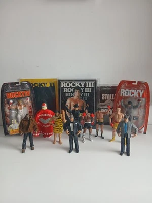 Rocky Balboa Action Figures - NECA & JAKKS Loose / Pre-Owned Toy Movie Figure - Image 1 of 3