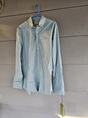 Gucci Uniform Light Blue Shirt Not for Sale Made in Bulgaria Nwt Sz 43/17 #C - Image 1 of 4