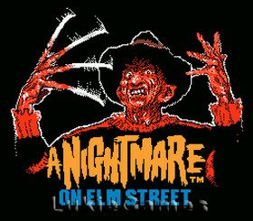 Nightmare On Elm Street - NES Nintendo Rare Game