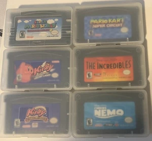 Nintendo GBA Cartridge Lot - 6 GBA Games - All TESTED - Picture 1 of 1