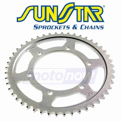 Sunstar Steel Rear Sprocket for 1981-1983 Kawasaki KZ650H CSR - Drive zo Foto 1 de 4